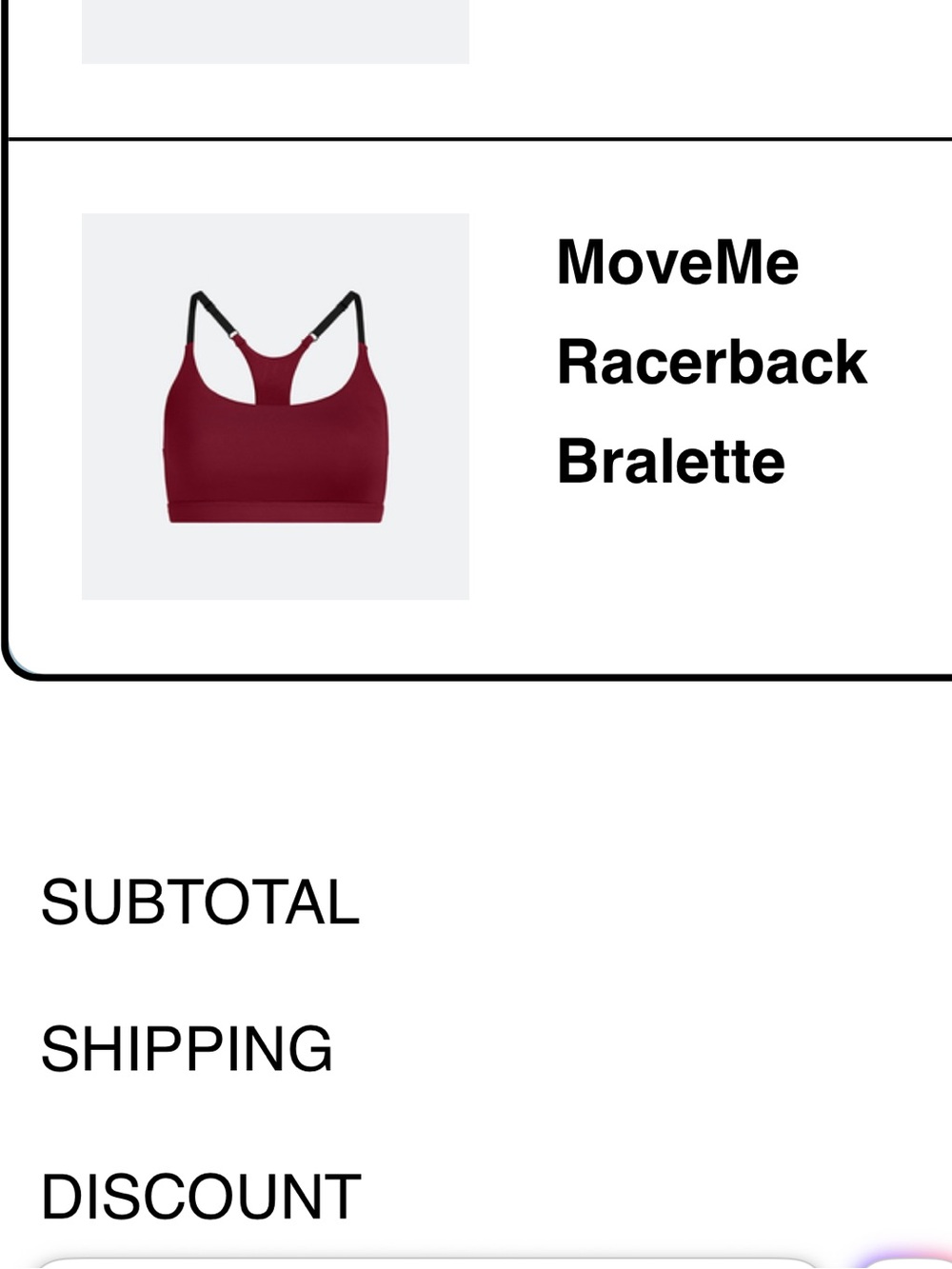 MeUndies Burgundy Wireless MoveMe Racerback Bralette with Black Straps - Picture 8 of 12